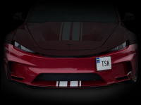Обвес для Tesla Model 3  "Cyber 3 Aero" з кованного карбону {M3}