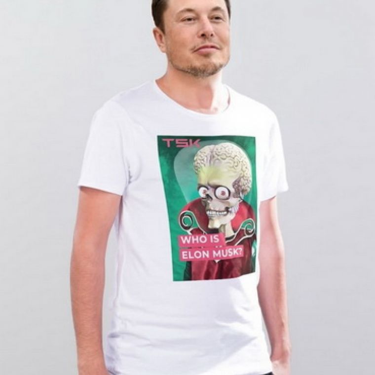 Продажа Футболка Who is Elon? XL